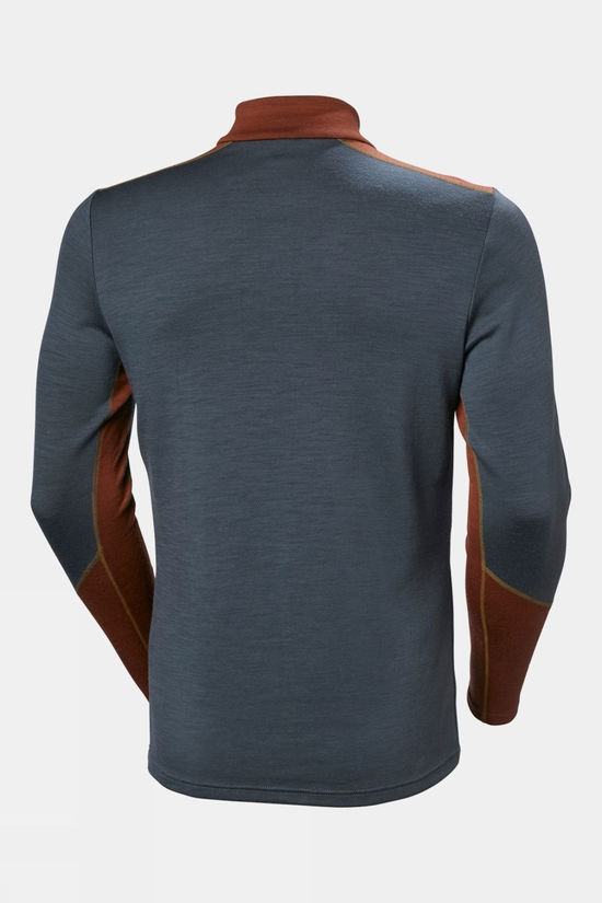 Mens Lifa Merino Midweight Half-Zip Base Layer Top