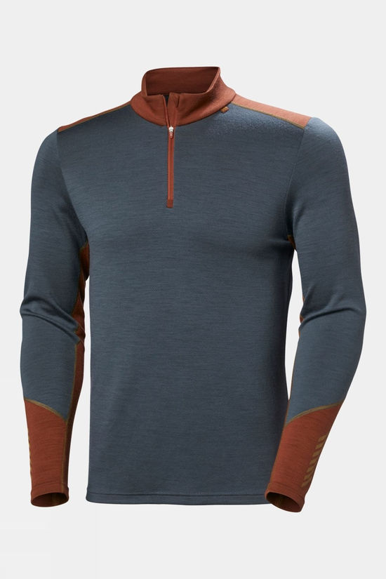 Mens Lifa Merino Midweight Half-Zip Base Layer Top