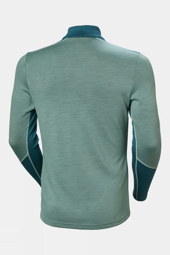 Mens Lifa Merino Midweight Half-Zip Base Layer Top