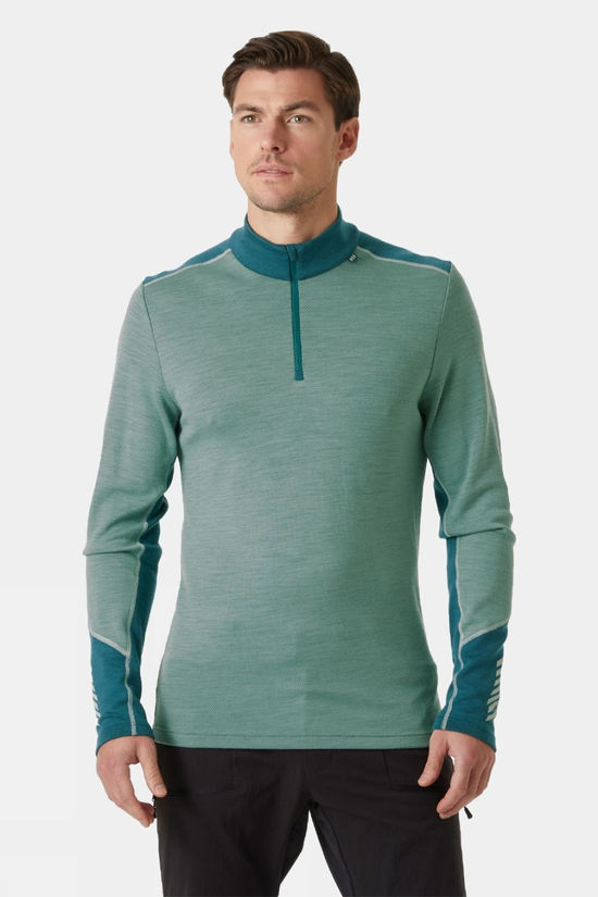 Mens Lifa Merino Midweight Half-Zip Base Layer Top