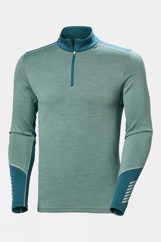 Mens Lifa Merino Midweight Half-Zip Base Layer Top