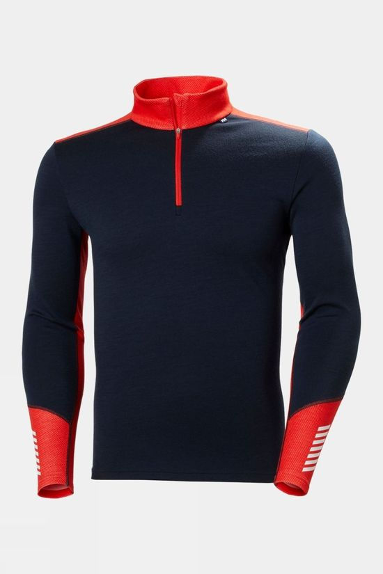 Mens Lifa Merino Midweight Half-Zip Base Layer Top