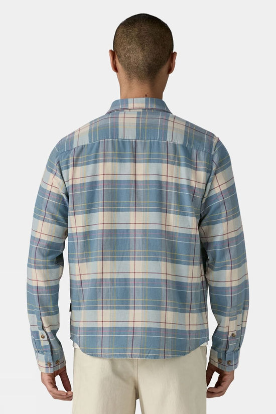 Mens Long Sleeved Lightweight Fjord Flannel Shirt