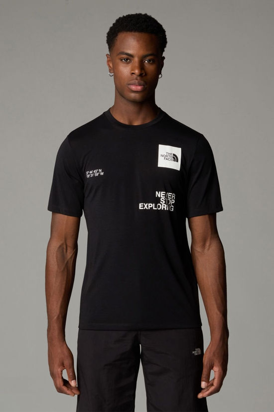 Mens Mountain Foundation Coordinates T-Shirt