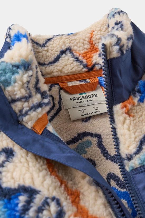Mens Offroad Recycled Sherpa Half Zip Fleece