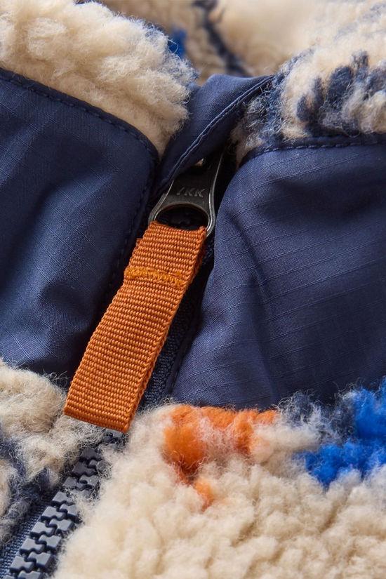 Mens Offroad Recycled Sherpa Half Zip Fleece