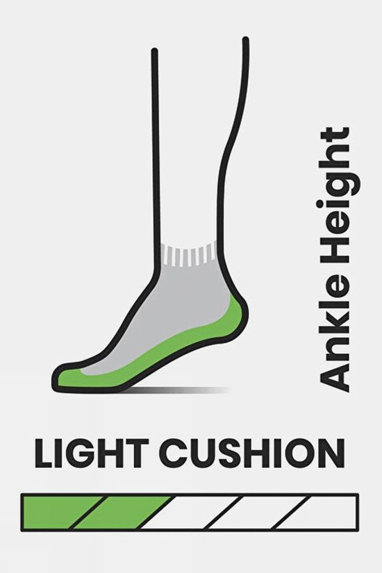 Mens Performance Hike Light Cushion Ankle Socks