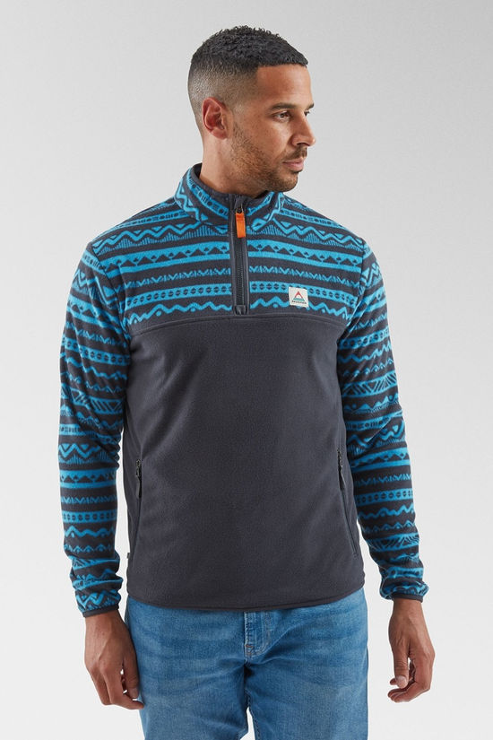 Mens Set Off Recycled Polar Quarter Zip Fleece