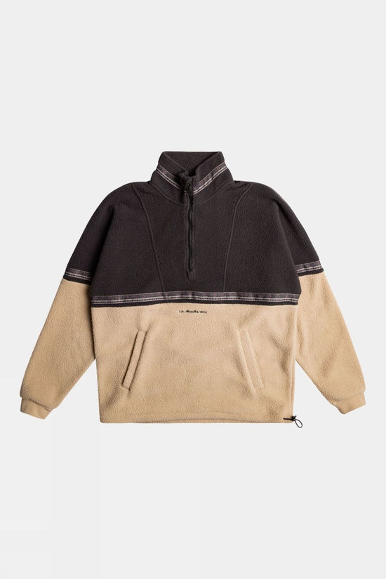 Mens Take Us Back Block Polar Half Zip Fleece