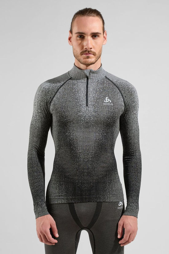 Mens The POW Blackcomb Half Zip Base Layer Top