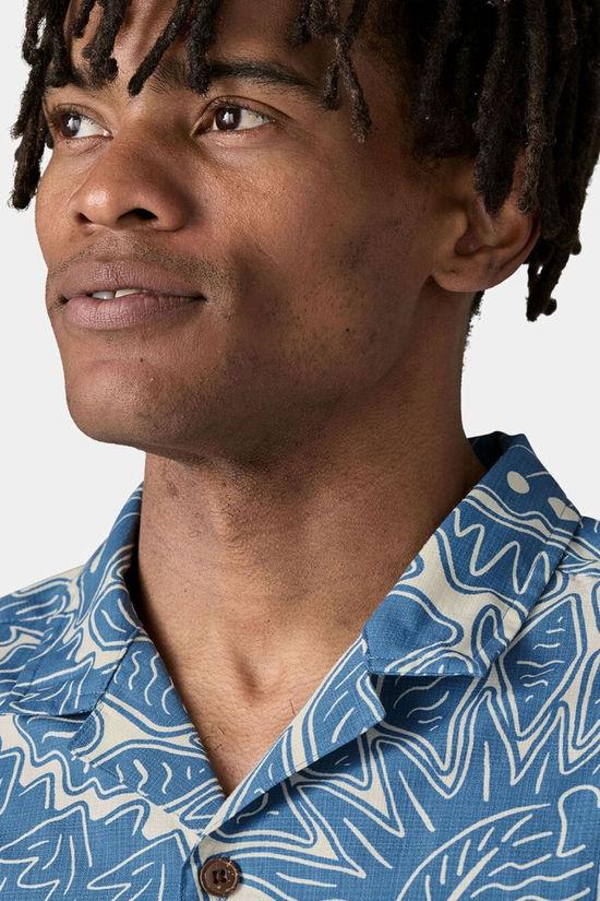 Mens Tidal Threads Camp Short Sleeve Shirt