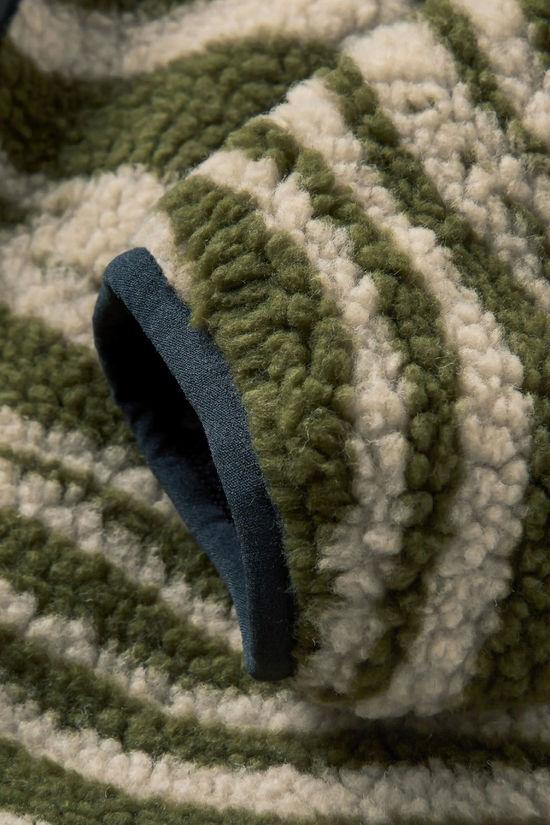 Mens Trekker Recycled Deep-Pile Sherpa Fleece