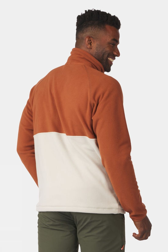 Mens Venture Colourblock Full Zip Fleece Jacket