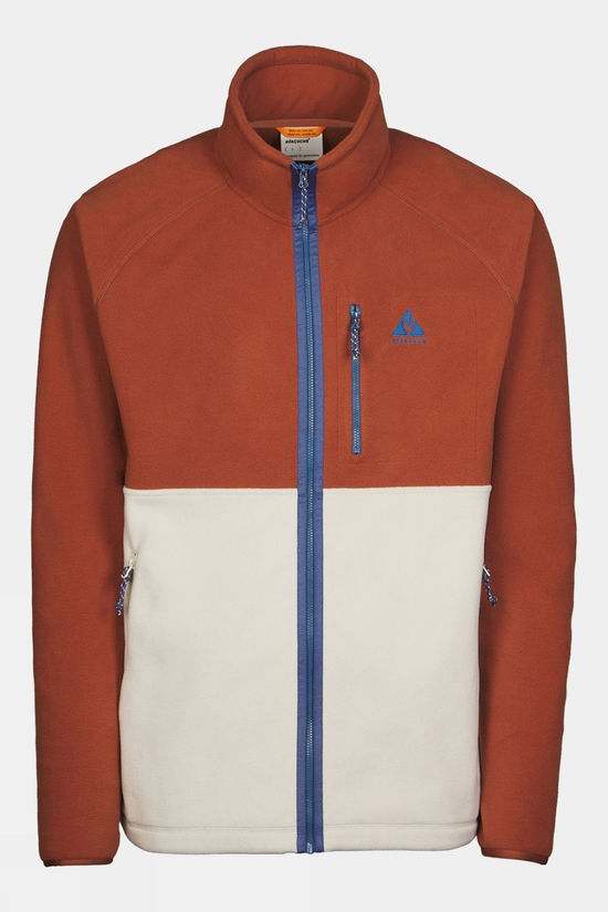 Mens Venture Colourblock Full Zip Fleece Jacket