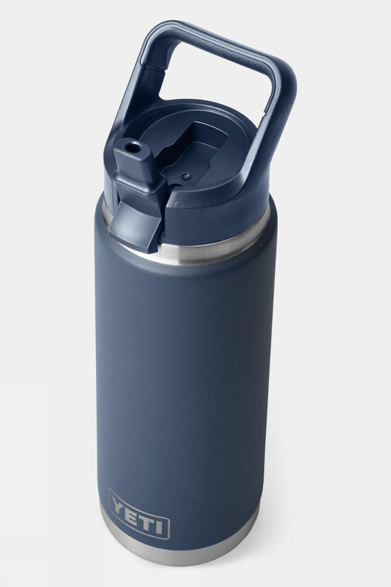 Rambler With Colour Straw Cap Drinks Bottle - 26oz / 769ml