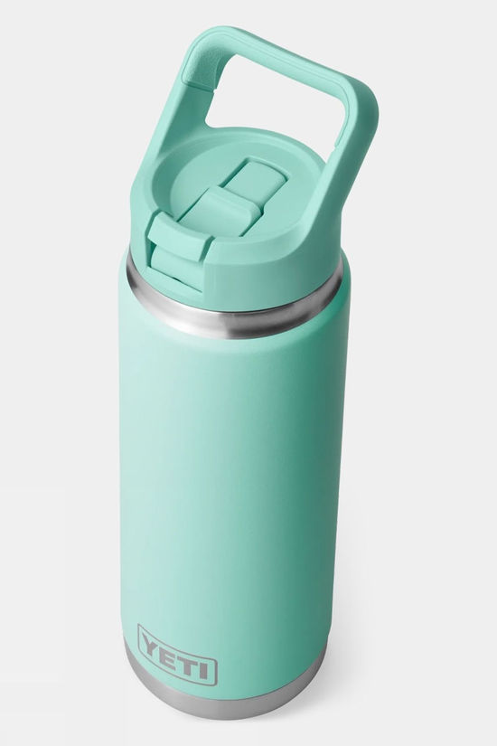Rambler With Colour Straw Cap Drinks Bottle - 26oz / 769ml