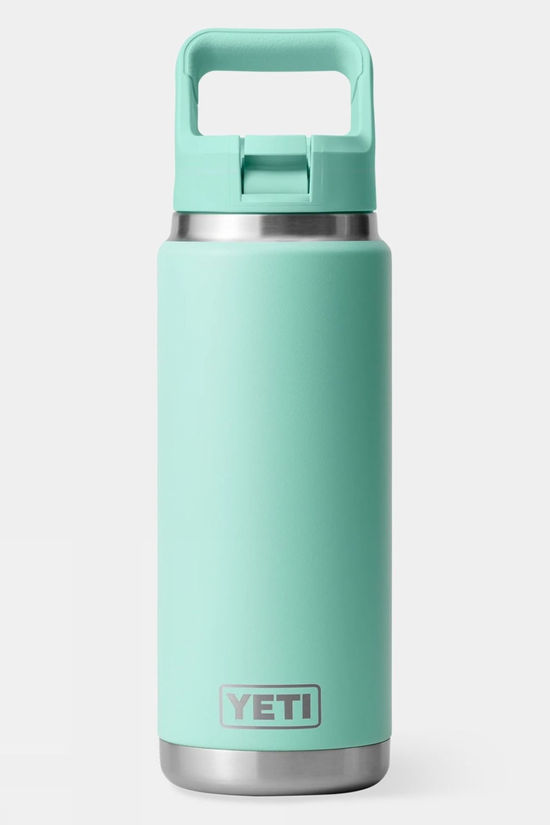 Rambler With Colour Straw Cap Drinks Bottle - 26oz / 769ml