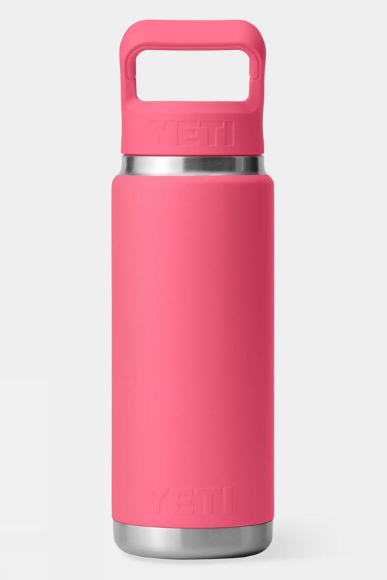 Rambler With Colour Straw Cap Drinks Bottle - 26oz / 769ml