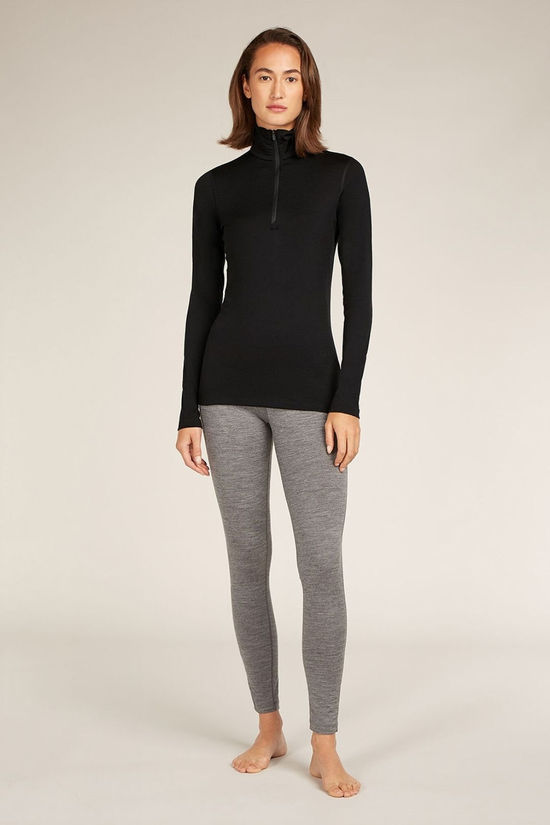 Womens 200 Oasis Long Sleeve Half Zip Thermal Top