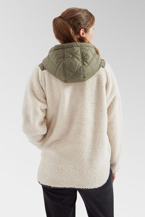 Womens Beaumont Recycled Sherpa Hooded Fleece