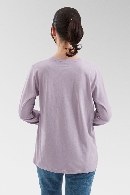 Womens Classic Recycled Cotton Long Sleeve T-Shirt