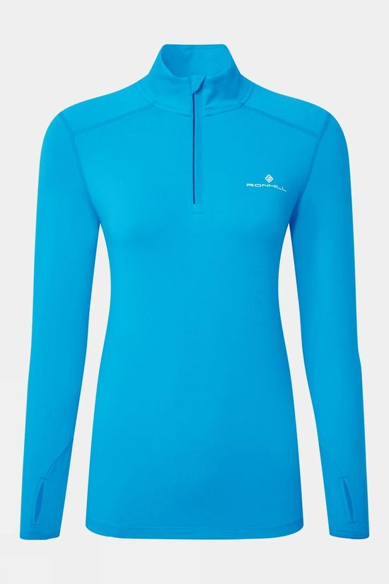 Womens Core Thermal Half Zip Long Sleeve Top