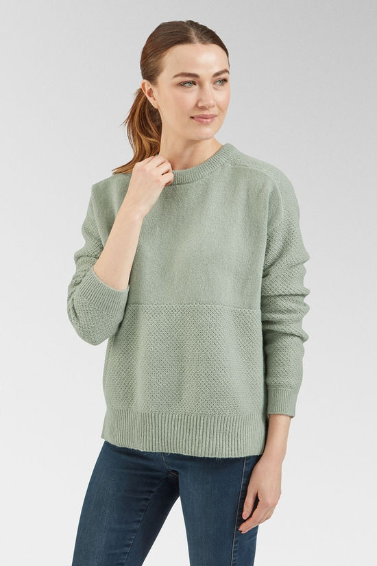 Womens Cove Recycled Knitted Jumper Sweatshirt