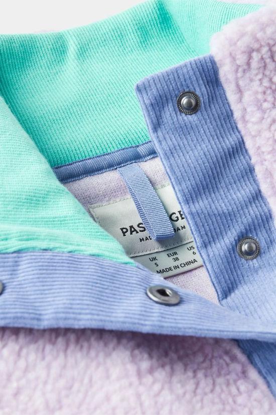 Womens Create Recycled Deep-Pile Sherpa Fleece