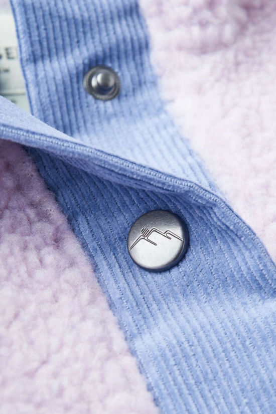 Womens Create Recycled Deep-Pile Sherpa Fleece