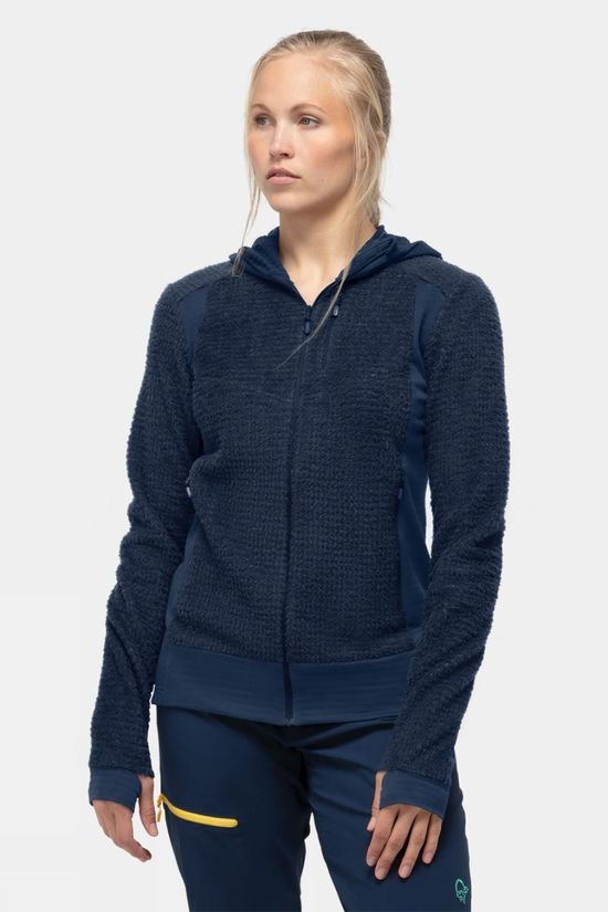 Womens Falketind Alpha120 Full Zip Hood Jacket
