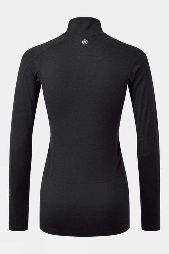 Womens Flatiron 185 Quarter Zip Base Layer Top