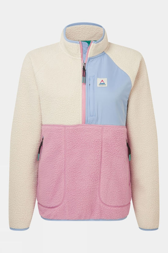 Womens Home 2.0 Half Zip Recycled Sherpa Fleece