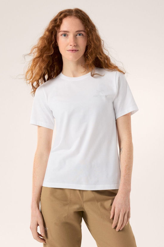 Womens Kragg SL Cotton Emblem Crew T-Shirt