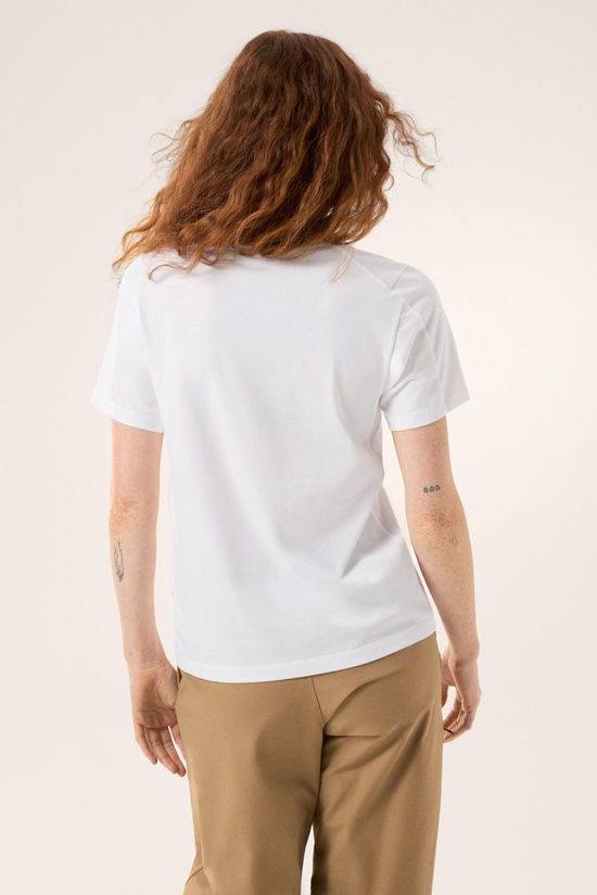 Womens Kragg SL Cotton Emblem Crew T-Shirt