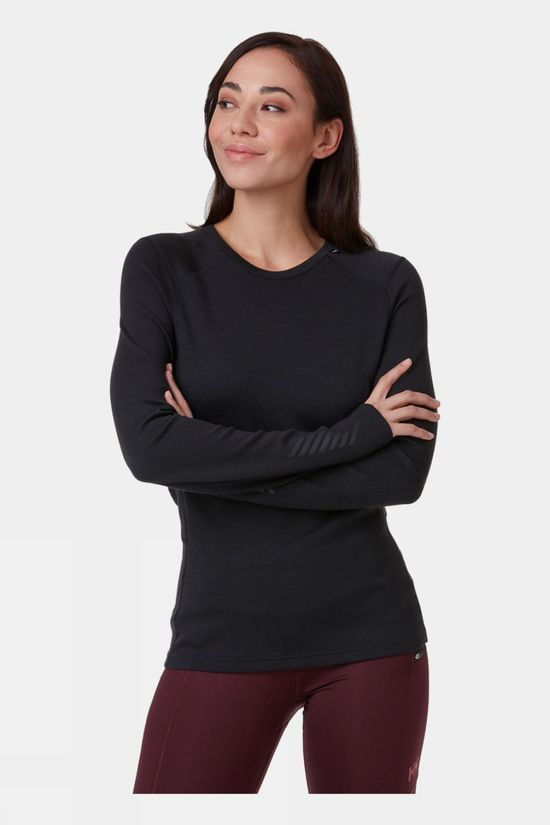 Womens Lifa Merino Midweight Crew Base Layer Top