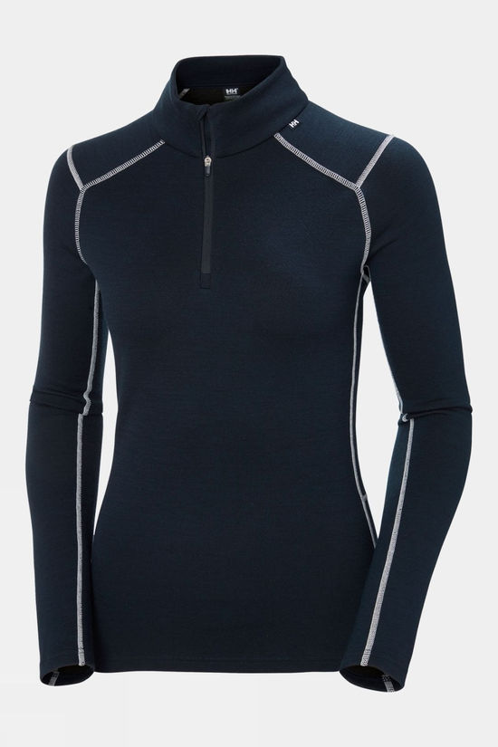 Womens Lifa Merino Midweight Half Zip Base Layer Top