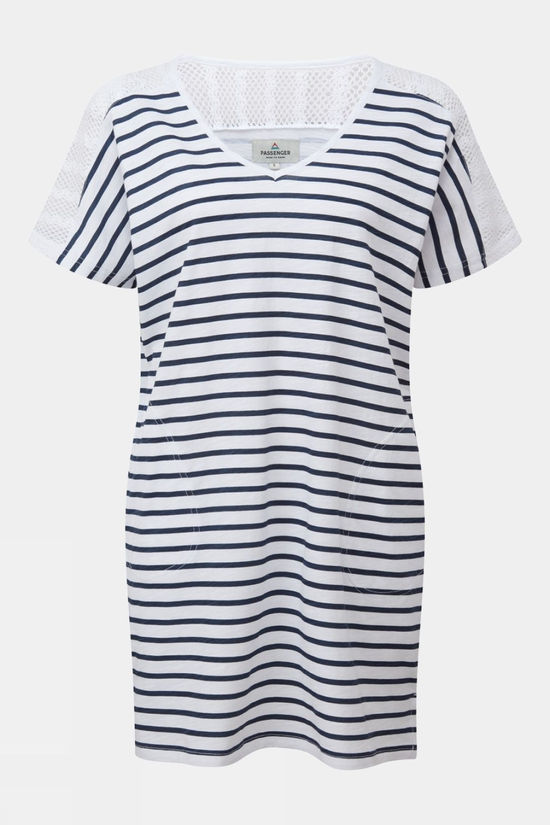 Womens Olive Oversized Recycled Cotton T-Shirt Dress