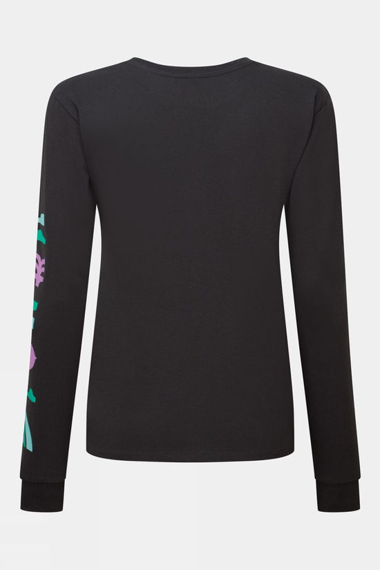 Womens Papercut Recycled Cotton Long Sleeve T-Shirt