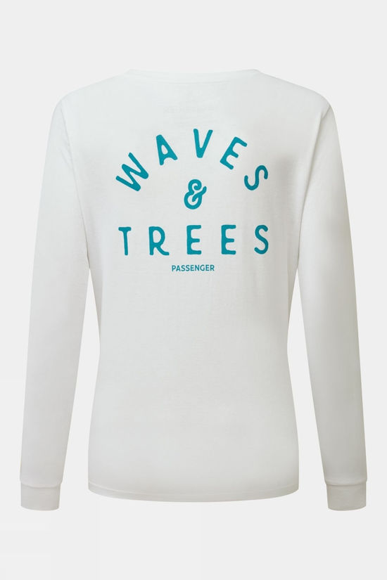 Womens Penida Recycled Cotton Long Sleeve T-Shirt