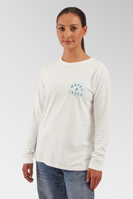 Womens Penida Recycled Cotton Long Sleeve T-Shirt