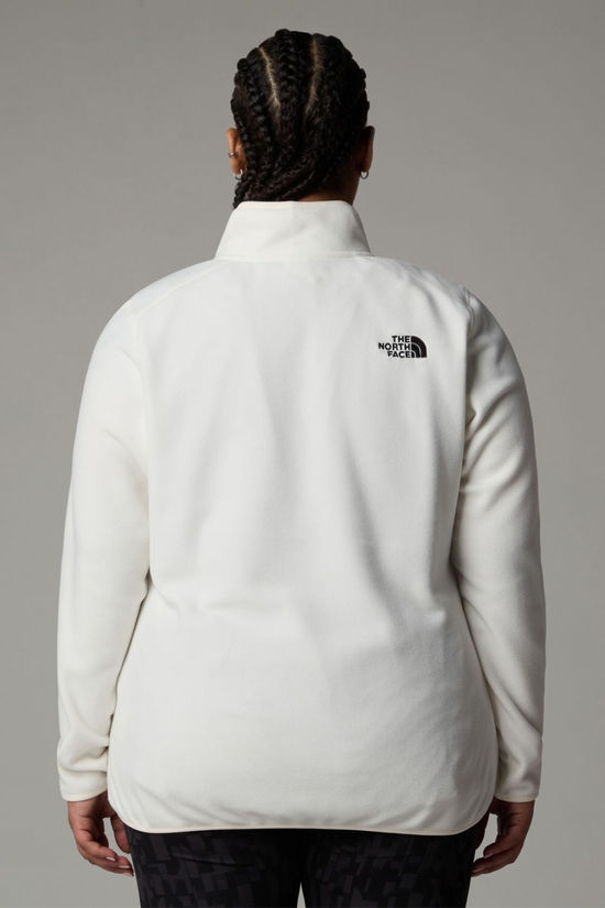 Womens Plus Size 100 Glacier Quarter Zip Fleece