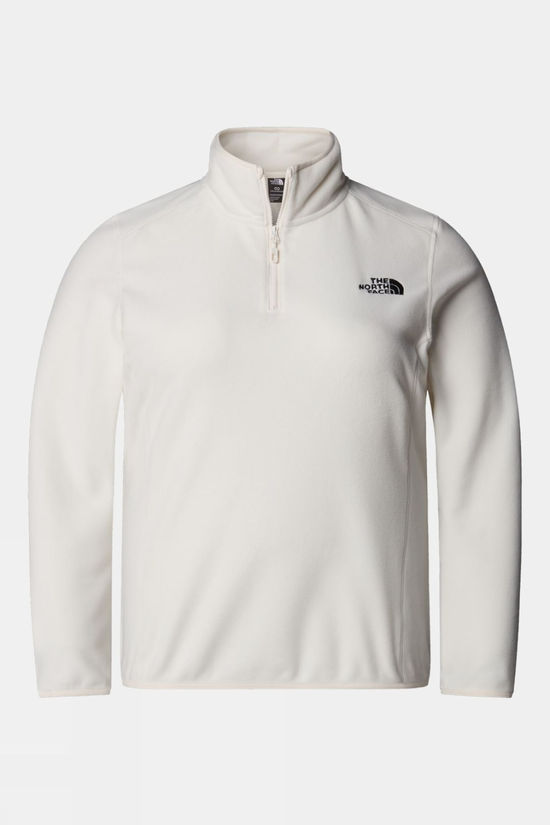 Womens Plus Size 100 Glacier Quarter Zip Fleece