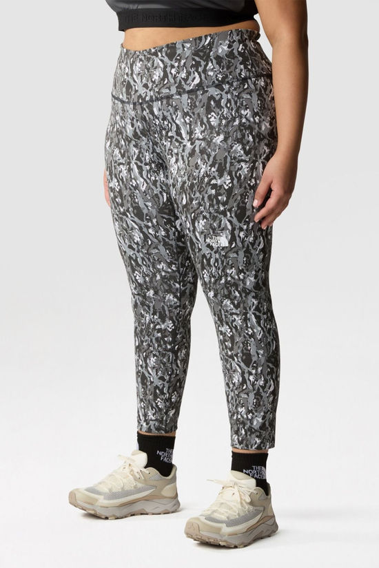 Womens Plus Size Flex High Rise 7/8 Printed Leggings