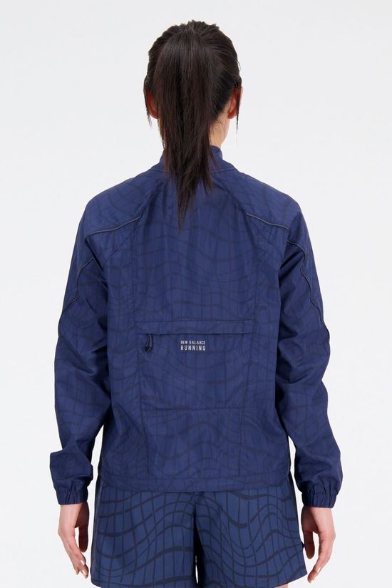 Womens Printed Impact Run Light Pack Jacket