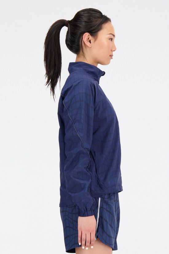 Womens Printed Impact Run Light Pack Jacket