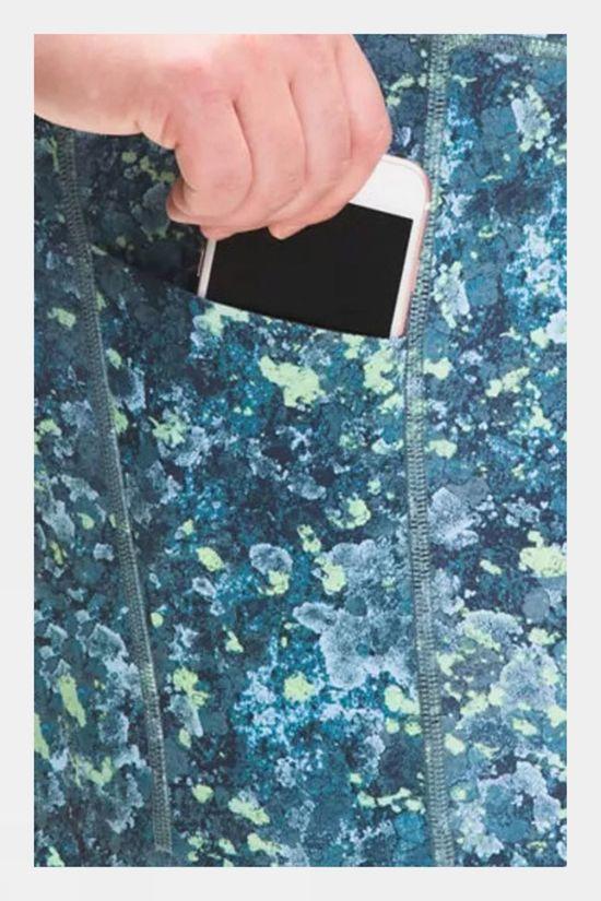 Womens Printed Midline High-Rise Pocket 7/8 Leggins