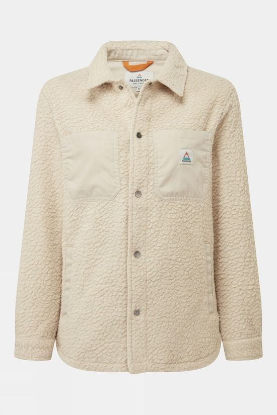 Womens Rappel Recycled Sherpa Oversized Shirt