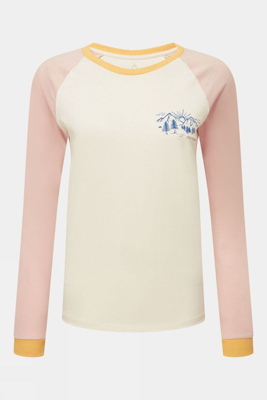 Womens Riser 2.0 Recycled Cotton Long Sleeve T-Shirt