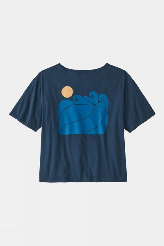 Womens Sunrise Rollers Organic Easy Cut T-Shirt