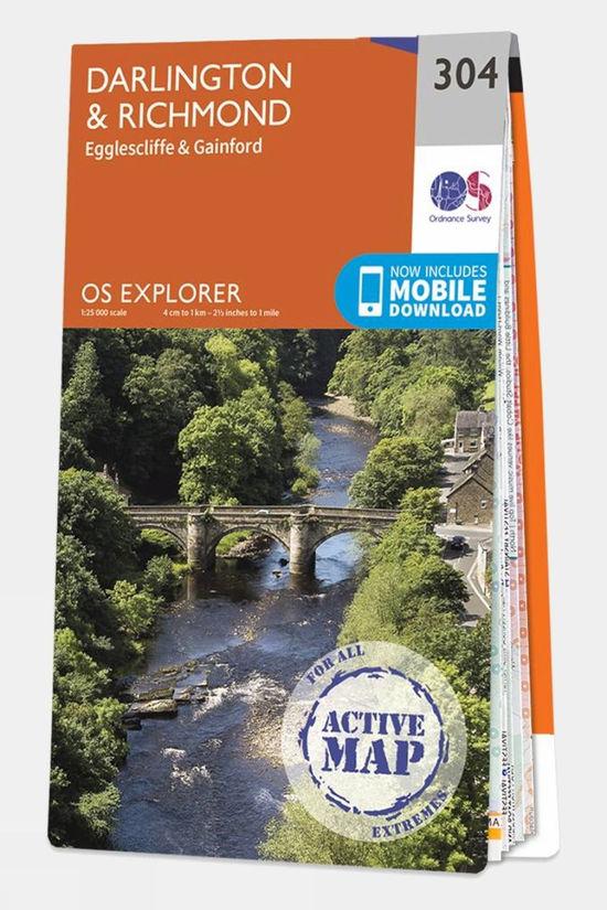 Active Explorer Map 304 Darlington and Richmond
